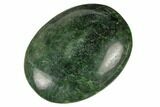 Polished Jade (Nephrite) Palm Stone - Afghanistan #187905-1